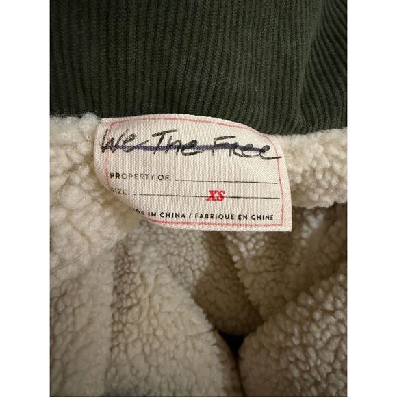 We The Free by Free People Arnelle Teddy Reversible Jacket - Picture 9 of 10